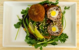 Scotch Eggs with a Tropical Twist