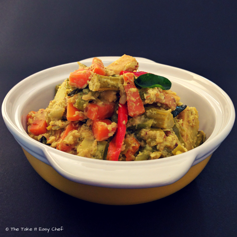 Avial/Aviyal (Kerala Mixed Vegetable Curry)