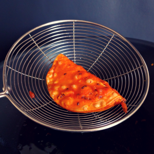 Papada vada (batter fried papad/popadum/appalam)