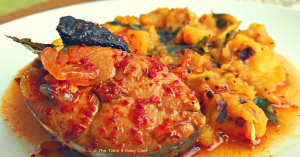 Kerala Fish Curry (Naadan Mulakkita Meen Curry)