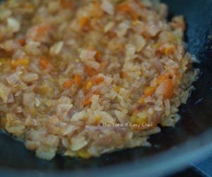 Garlic Chicken Steps - Cooking till the water disappears