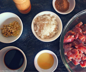 Chicken Bulgogi Ingredients