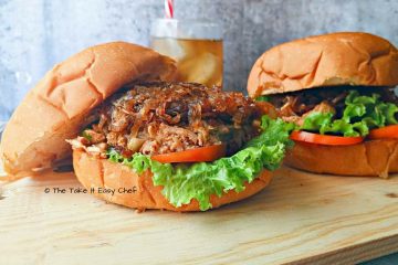 Pulled Chicken Burger