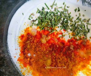 Marinade for popcorn chicken