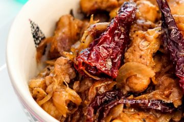 Dry Red Chilli Chicken