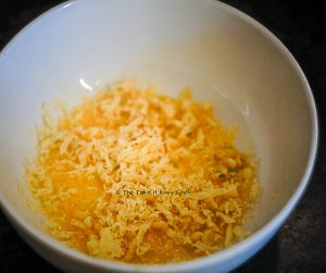 Garlic, Cheese, and Melted Butter for the Pull-Apart Cheesy Garlic Bread