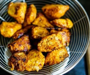 Fried chicken is ready