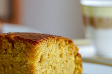 Whole Wheat Jaggery Cake