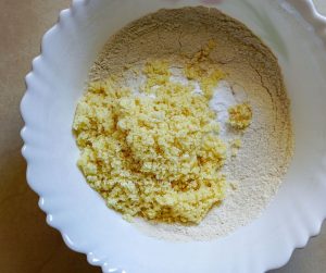 Whole Wheat Jaggery Cake Step 1