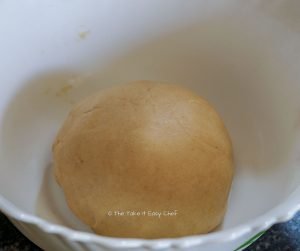 Keema Paratha Step Picture - Dough is ready