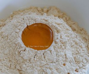Keema Paratha Step Picture - Preparing the dough