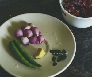 Thalassery Style Sardine Fry Steps - Preparing the ingredients